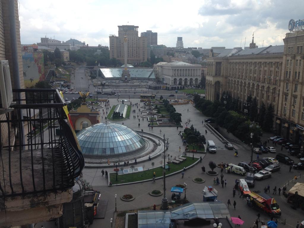 City Center Hostel Kiev Bagian luar foto