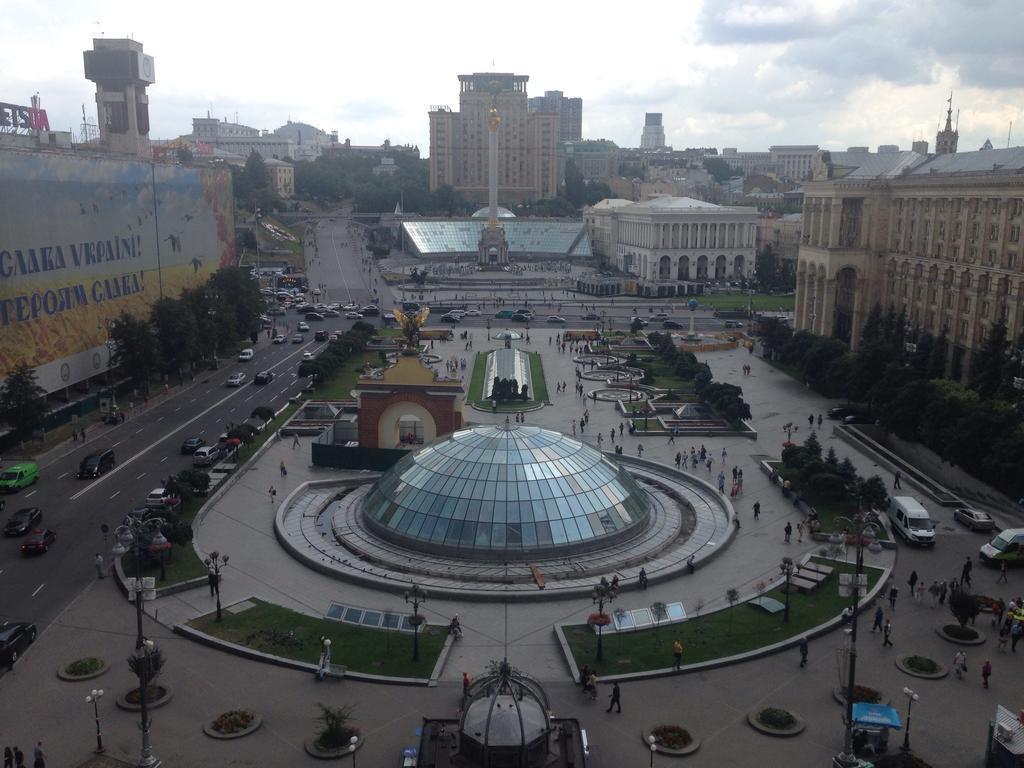 City Center Hostel Kiev Bagian luar foto