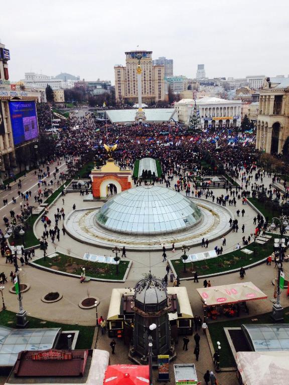 City Center Hostel Kiev Bagian luar foto