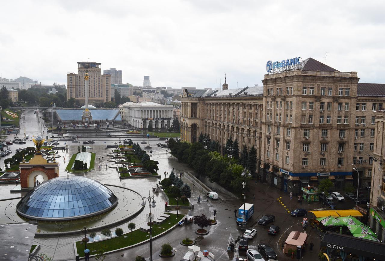 City Center Hostel Kiev Bagian luar foto